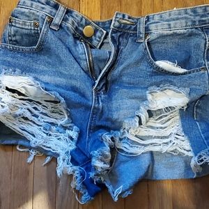 Jean shorts